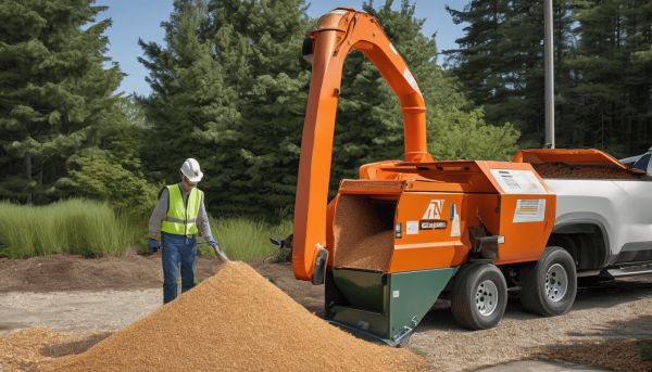 Location broyeur bois : simplifiez le traitement de vos déchets verts