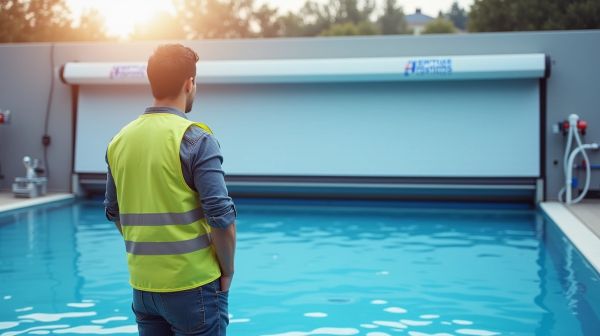 Maintenance volet immergé piscine avec Neptune Piscines